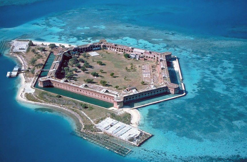 Fort Jefferson at the Dry Tortugas