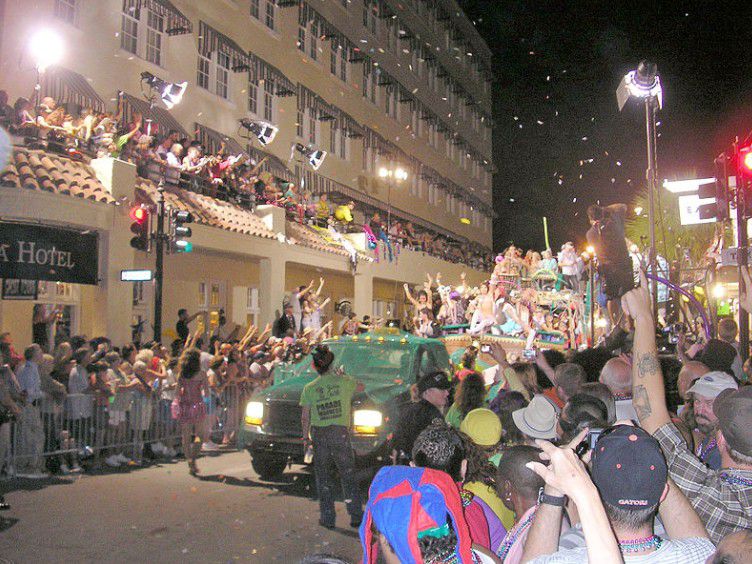 A float during the 2007 Fantasy Fest parade