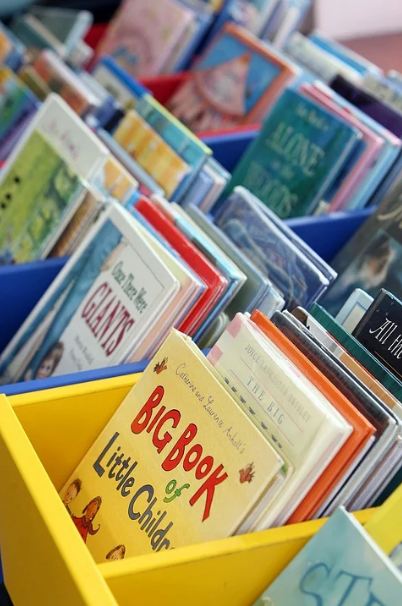 an image of different children books