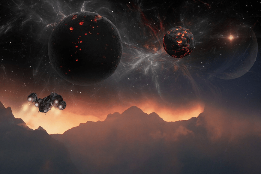 Space movies and novels have been quite popular