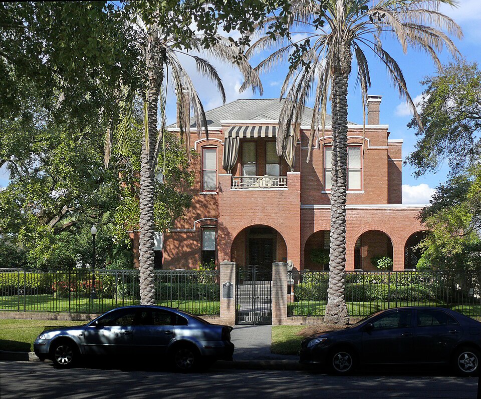 The Waldo Mansion in Montrose, Houston